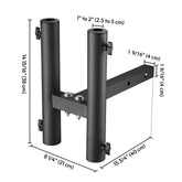 Flag Pole Holder Bracket 2-inch Hitch Receivers SUV RV Jeep Truck Car Trailer_2
